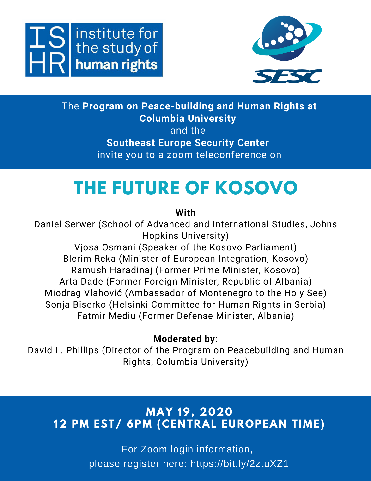 The Future of Institute for Study of Human Rights