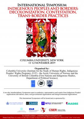 International Symposium Indigenous Peoples and Borders:  Decolonization, Contestation, Trans-border Practices
