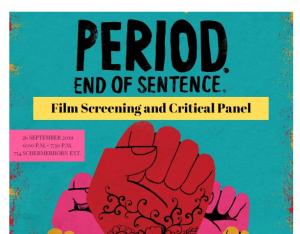 Period. End of Sentence. Screening